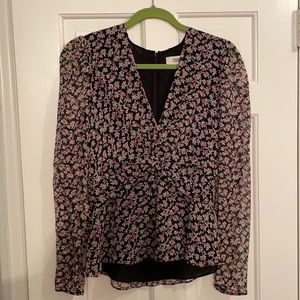 NWOT Diane Von Furstenberg silk blouse